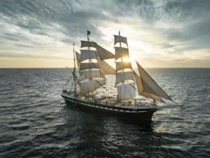 Bateau Belem 3 mats 