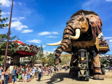 éléphant des machînes de l'ïle de nantes