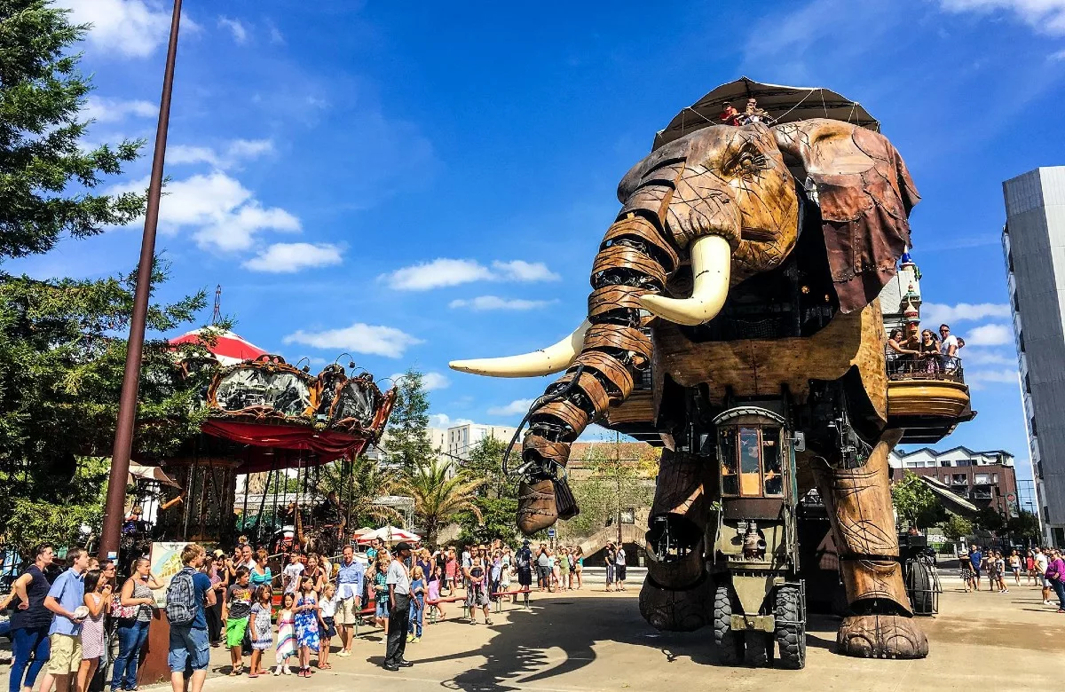 éléphant des machînes de l'ïle de nantes
